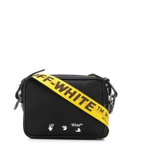 Off-white cross body purse